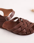 Espresso Isla {Women's Leather Sandals}