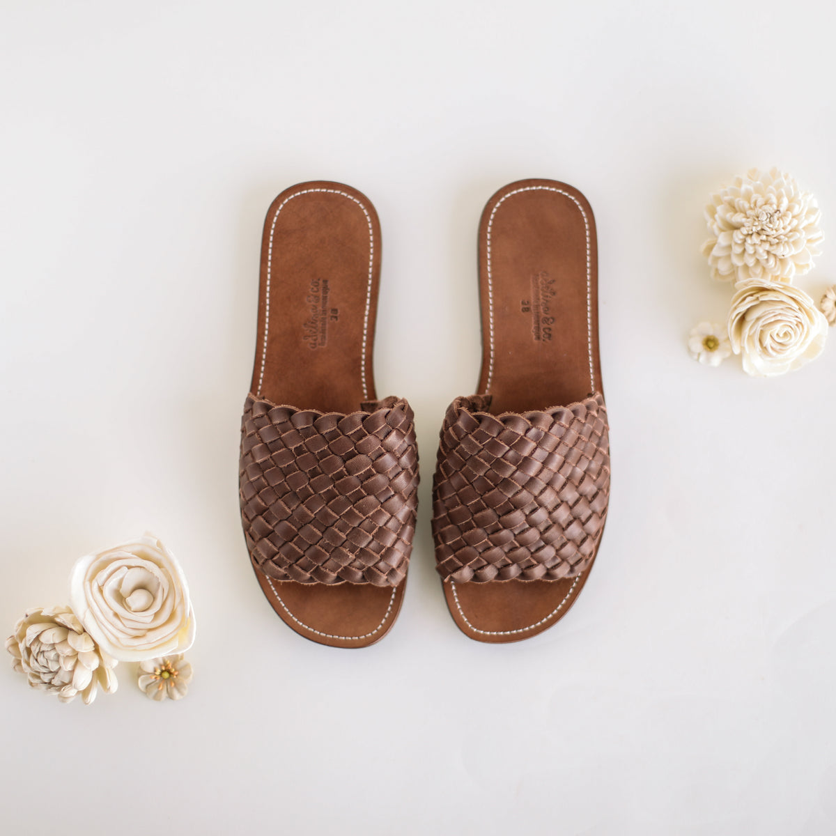 Espresso Trenza {Women's Leather Sandals} – Adelisa & Co