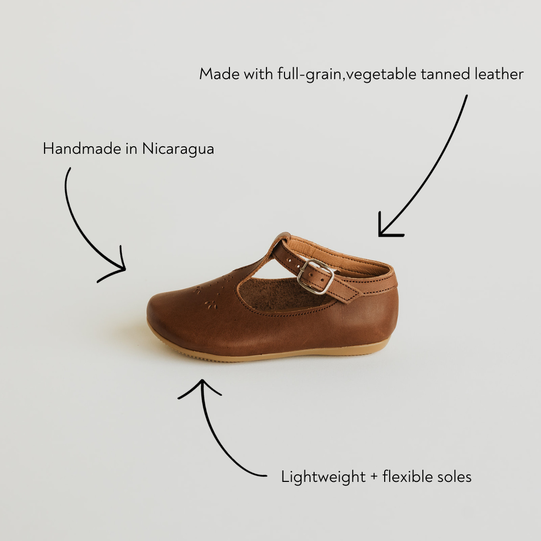 Espresso Catarina Mary Jane {Children's Leather Shoes} Size 17 (US 2 Baby) Soft Sole Espresso Catarina Mary Jane {Children's Leather Shoes} Size 17 (US 2 Baby) Soft Sole