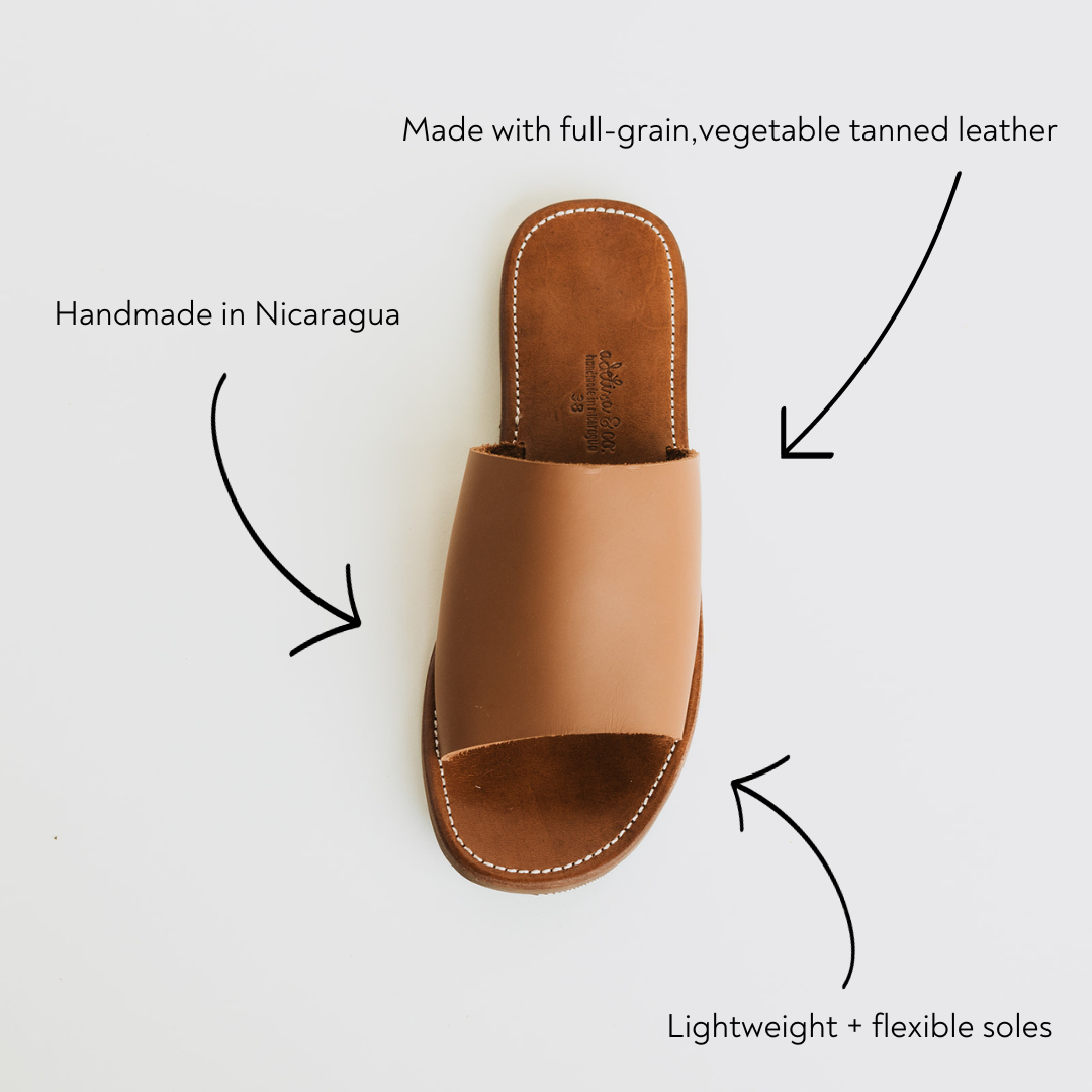 The boardwalk sales post slide sandal