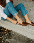 Mocassins Espresso Calle {Chaussures en cuir pour femmes}