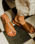 Verano Slide {Women's Leather Sandals}