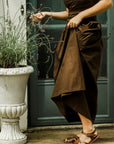 Espresso Isla {Women's Leather Sandals}