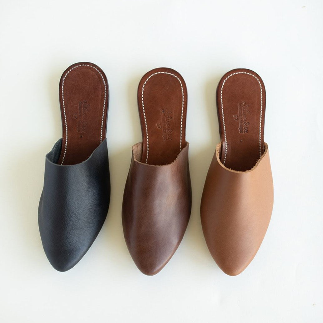 Otoño Mule {Women's Leather Shoes} – Adelisa &