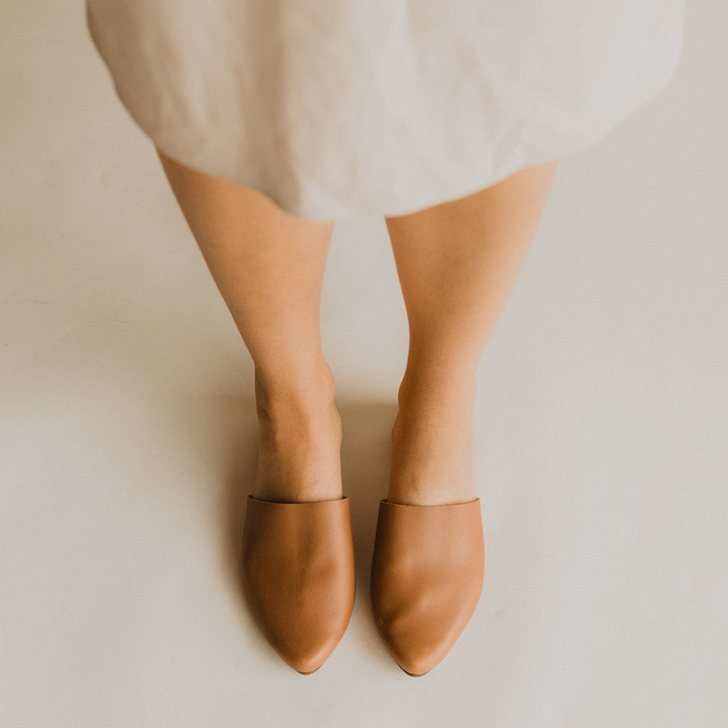 Otoño Mule {Women's Leather Shoes} – Adelisa Co