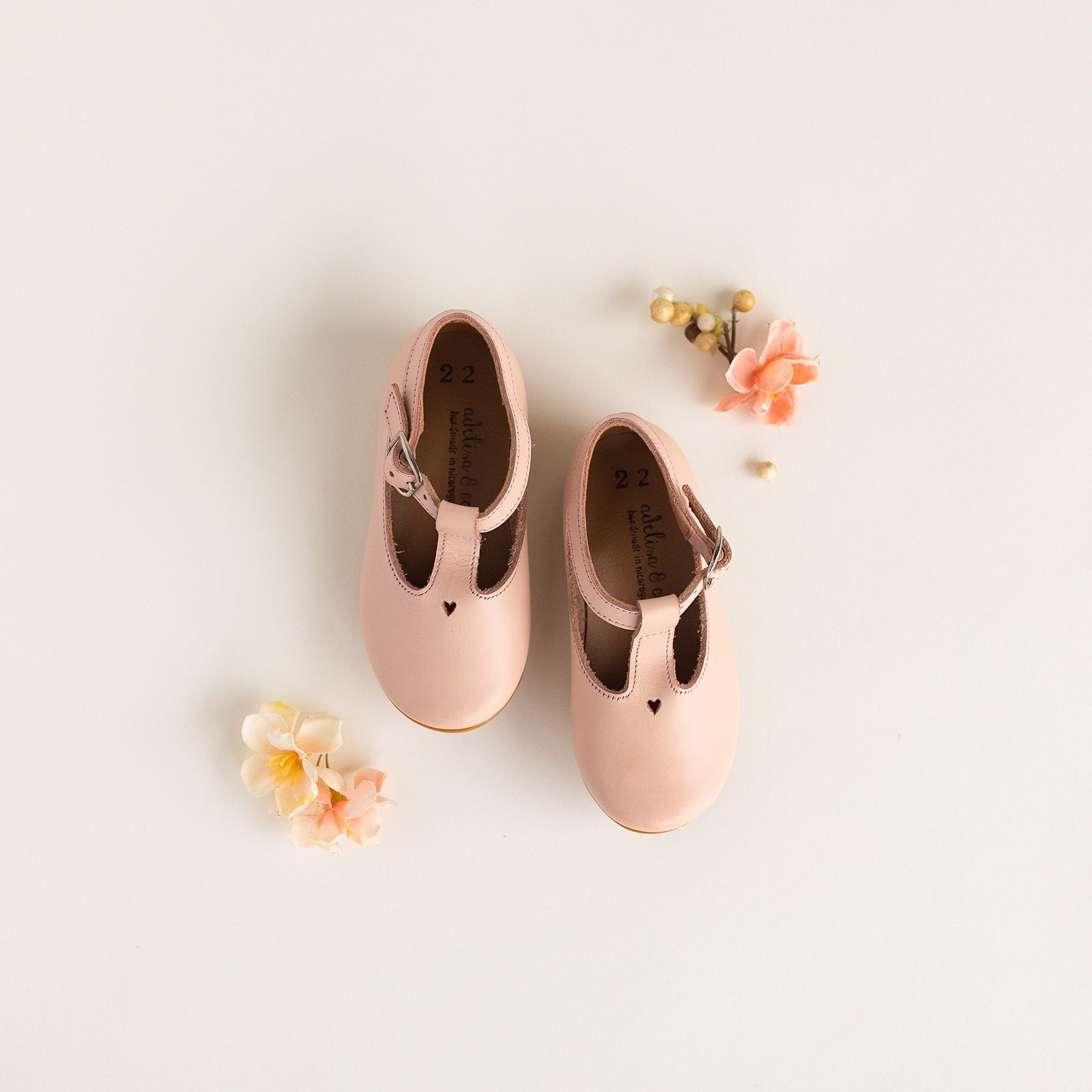 Pink Sorbet Valentina Mary Janes {Children&#39;s Leather Shoes}