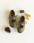 Pine Green Sol {Children's Leather Shoes}