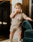 Cream Antigua {Children's Leather Boots}