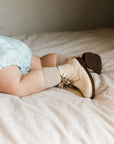 Cream Antigua {Children's Leather Boots}