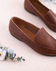 Espresso Calle Loafer {Women's Leather Shoes}