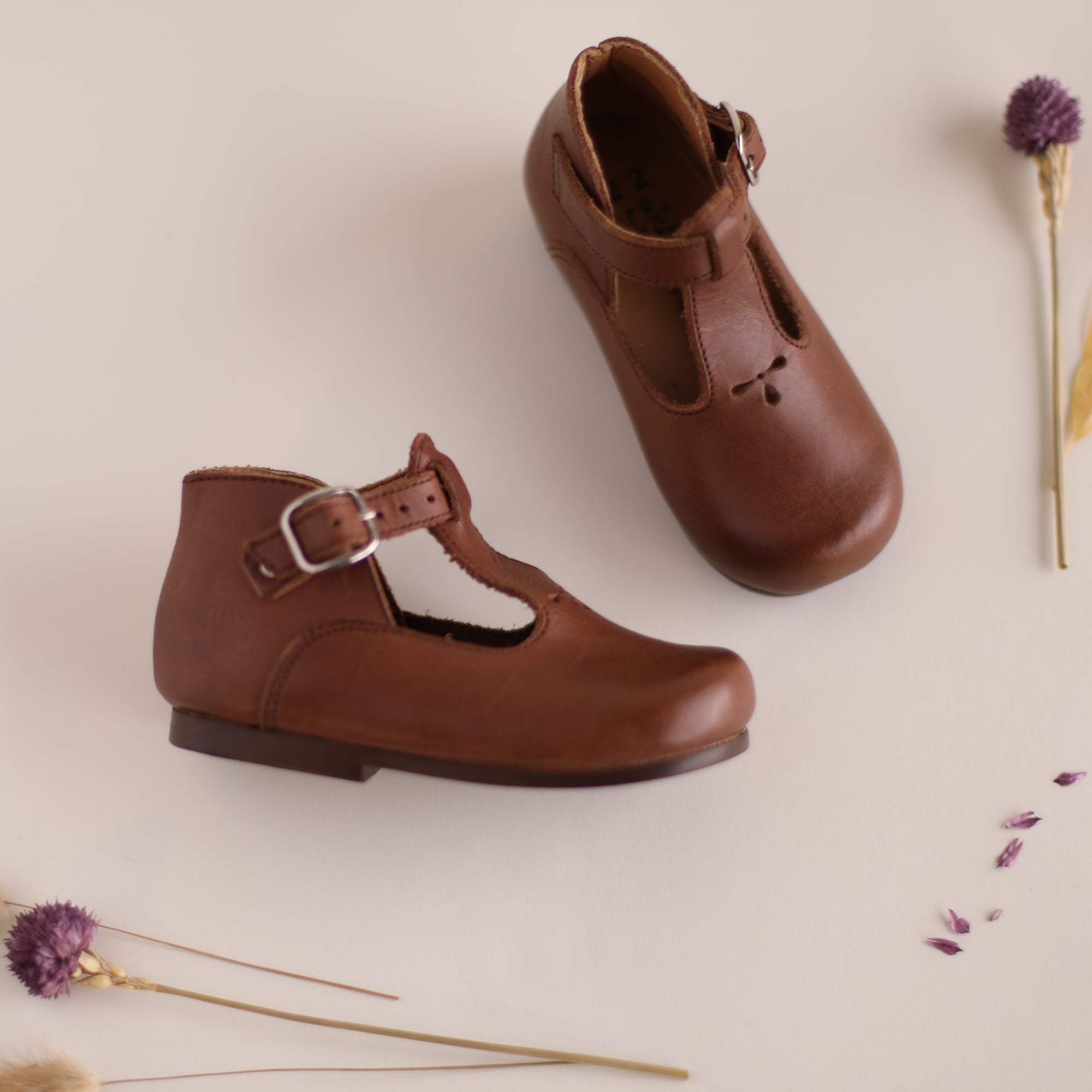 Espresso Dalia {Children's Leather Shoes} Adelisa & Co Espresso Dalia {Children's Leather Shoes} Adelisa & Co