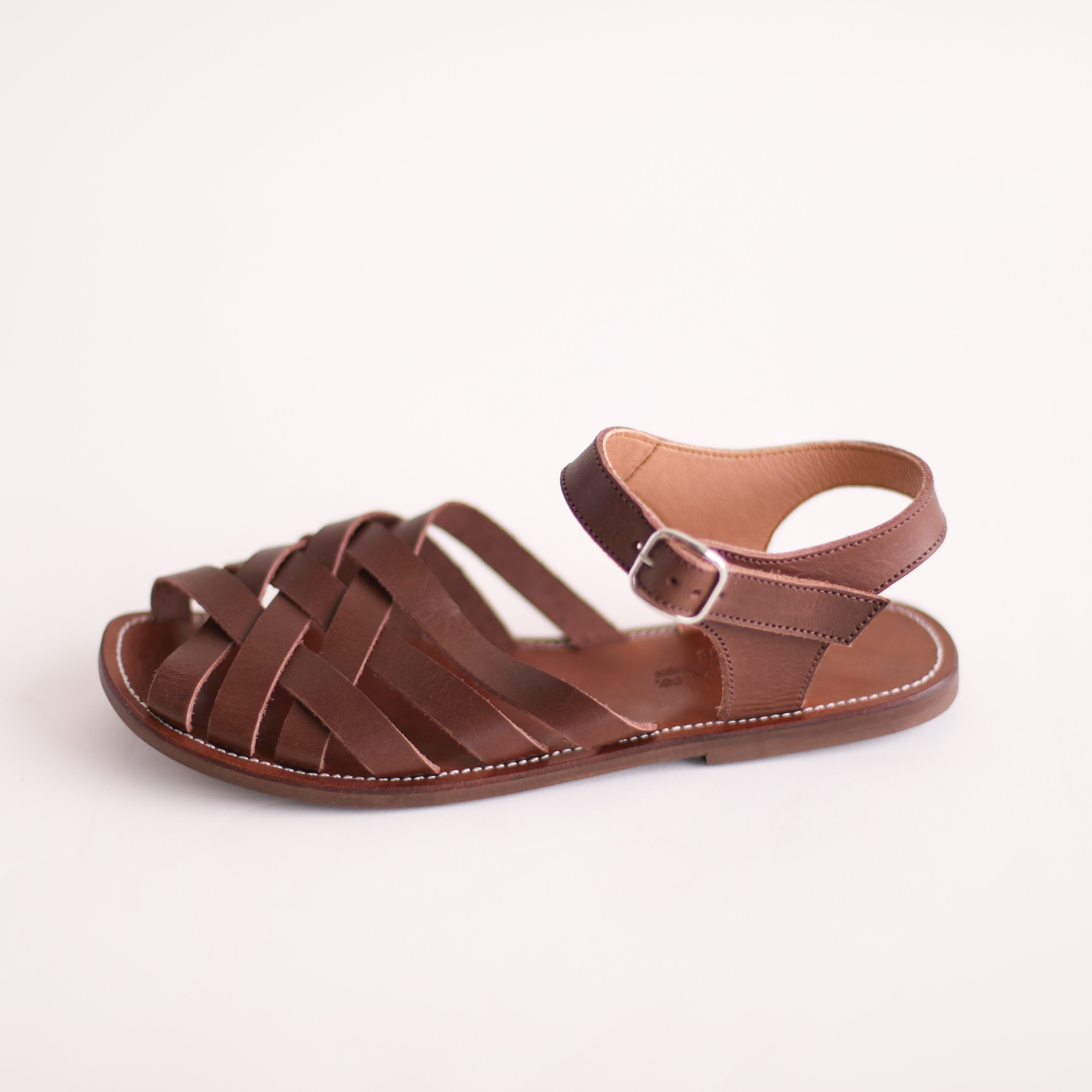 Espresso Isla {Women's Leather Sandals} – Adelisa & Co