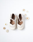 Cream Cosecha Mary Janes {Children's Leather Shoes}