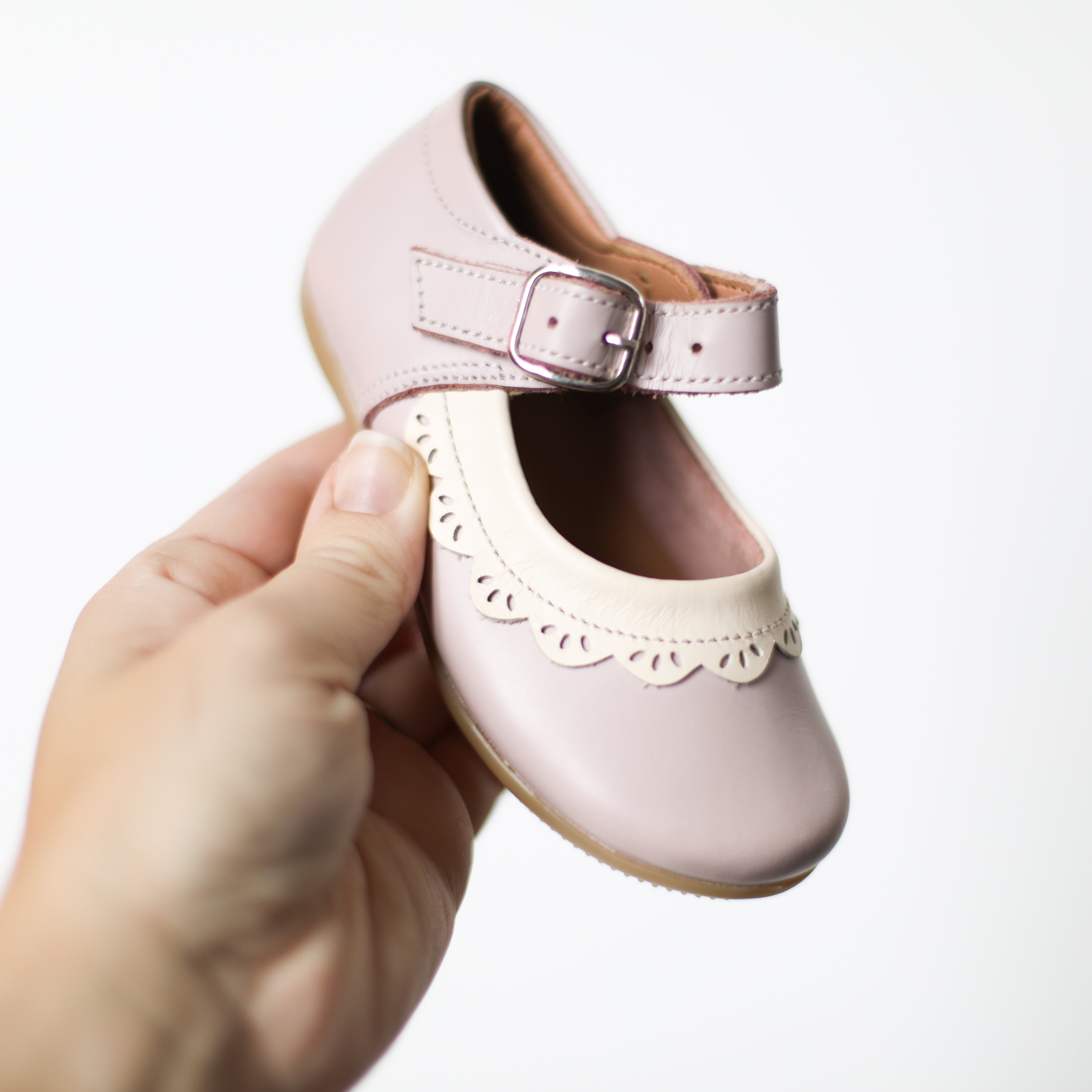 Lavender Marily Mary Janes {Children's Leather Shoes} – Adelisa & Co