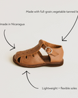 Flecha {Children's Leather Sandals}