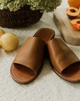 Verano Slide {Sandalias de cuero para mujer}