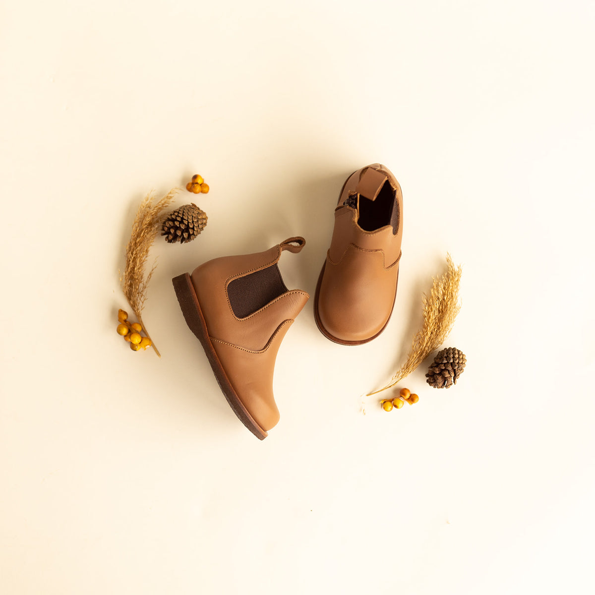 childrens leather chelsea boots