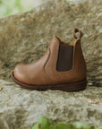 WHOLESALE Espresso Viajero Chelsea Boot {Children's Leather Boots}