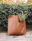 WHOLESALE Leather Tote {Classic Brown}