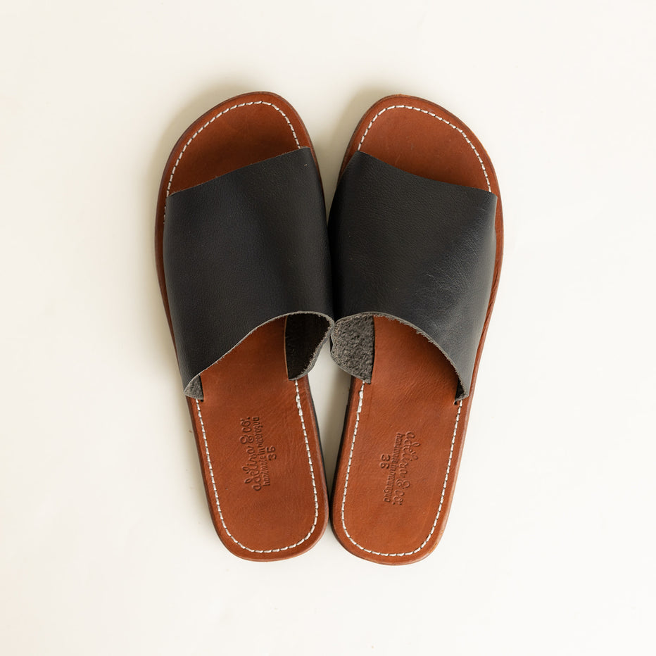 Verano Slide {Women's Leather Sandals} – Adelisa & Co
