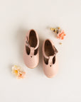 Pink Sorbet Valentina Mary Janes {Children's Leather Shoes}