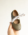 Pine Green Sol {Children's Leather Shoes}