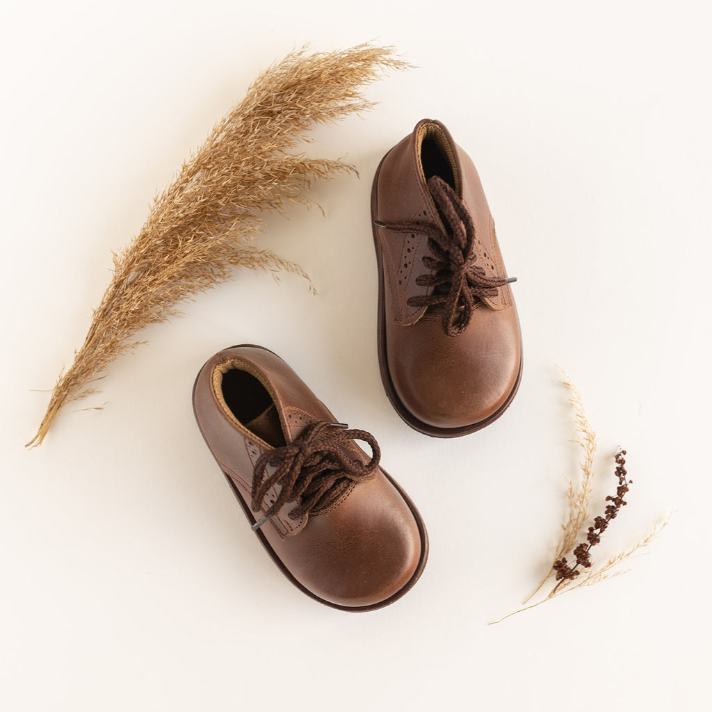 Espresso Paseo {Children's Leather Boots} – Adelisa & Co
