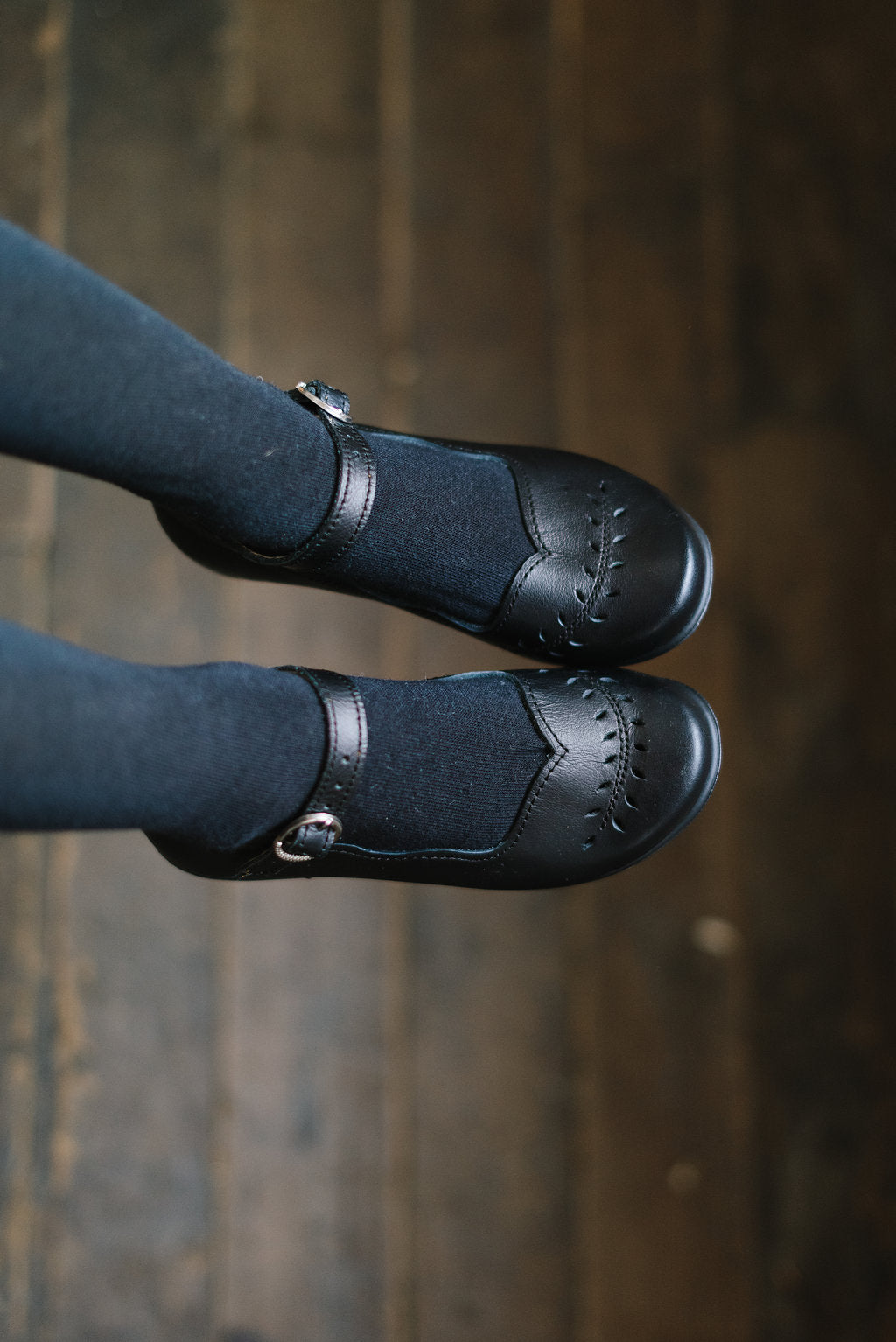 Black Cosecha Mary Janes {Children's Leather Shoes} – Adelisa & Co