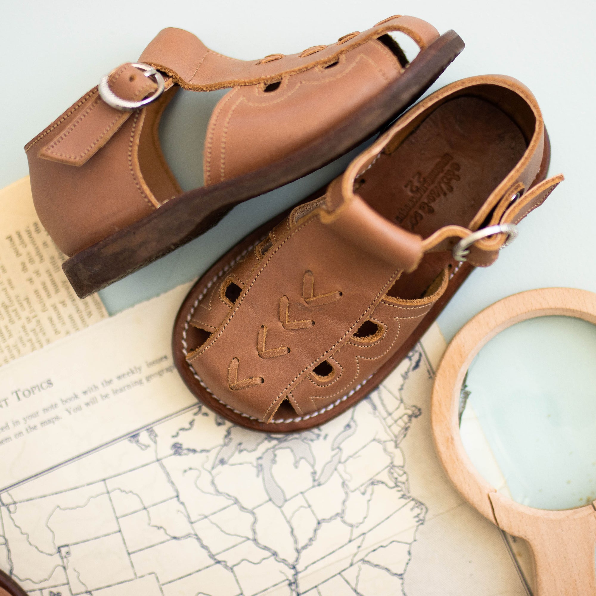 Flecha {Children's Leather Sandals} – Adelisa Co