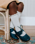 Navy Sol {Children's Leather Shoes}