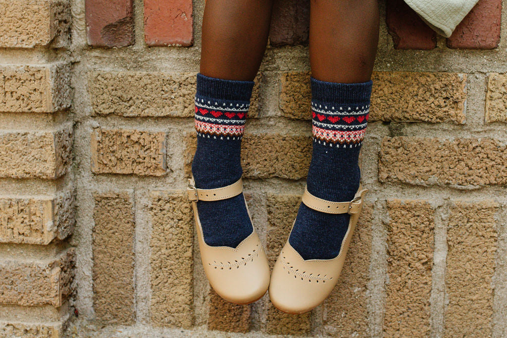Birch Cosecha Mary Janes {Children&#39;s Leather Shoes}