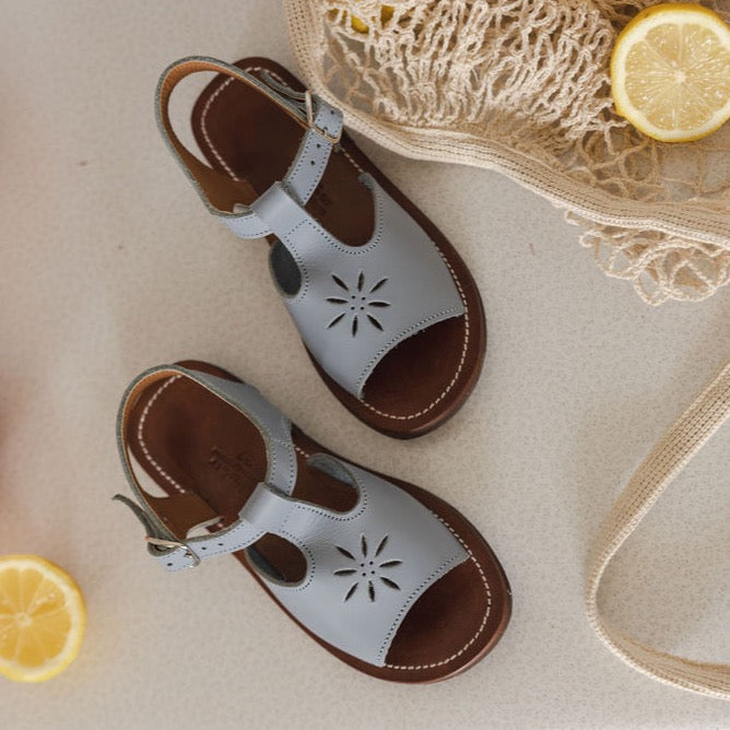 French blue sandals sale
